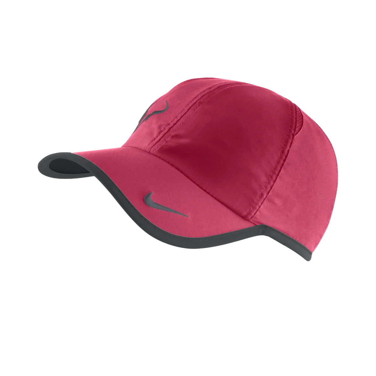 Nike Rafa Bull Logo hat in Scarlet Fire w/Black & Anthracite [398224-606] from the Summer 2012 tennis collection